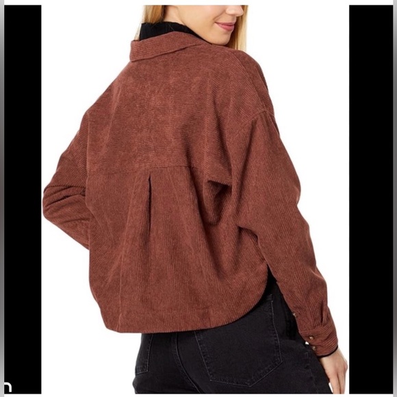 Madewell Women’s Collar Ribbed Knit Button-Down Top Size Large - Picture 3 of 7